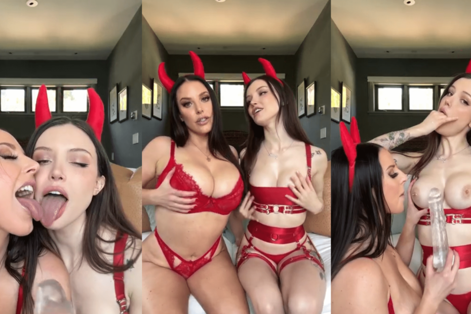 Angela White & Dainty Wilder DUO Roleplay JOI Video Leaked